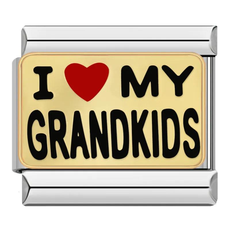 I LOVE MY GRANDKIDS - Charms Official